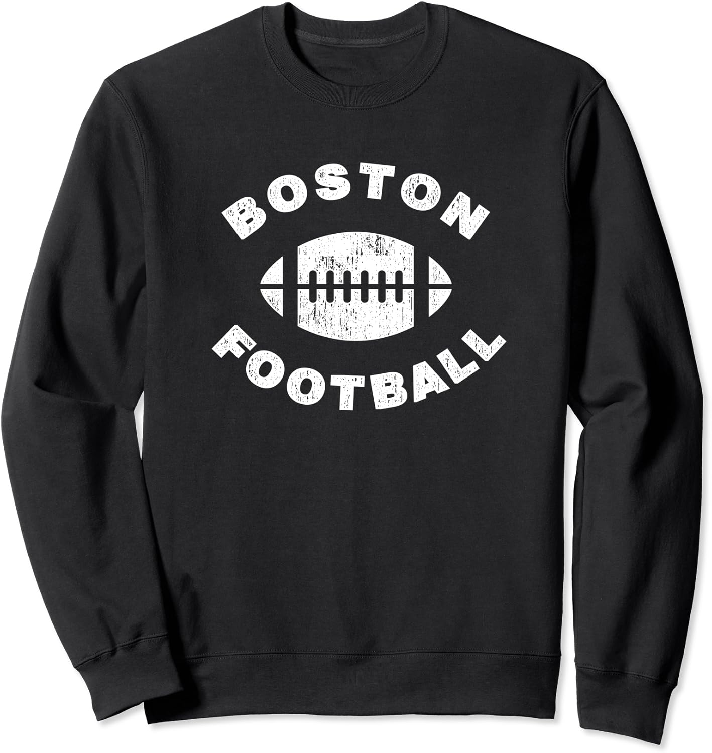 Boston Retro Vintage Distressed Football Sports Design